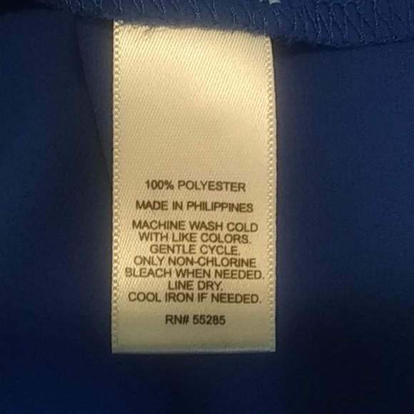 Express Blue Tank Top - Picture 5 of 5